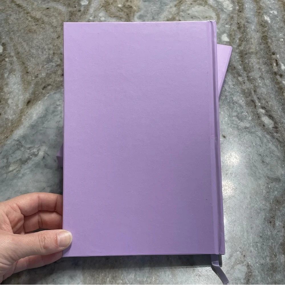 Anthropologie THE 100-DAY HAPPINESS PLANNER Lilac  Mindfulness Therapy Journal